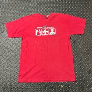 BP Bold Red Short Sleeve Tee